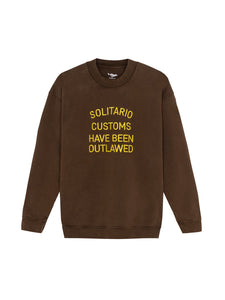 Solitario Customs Brown Sweatshirt