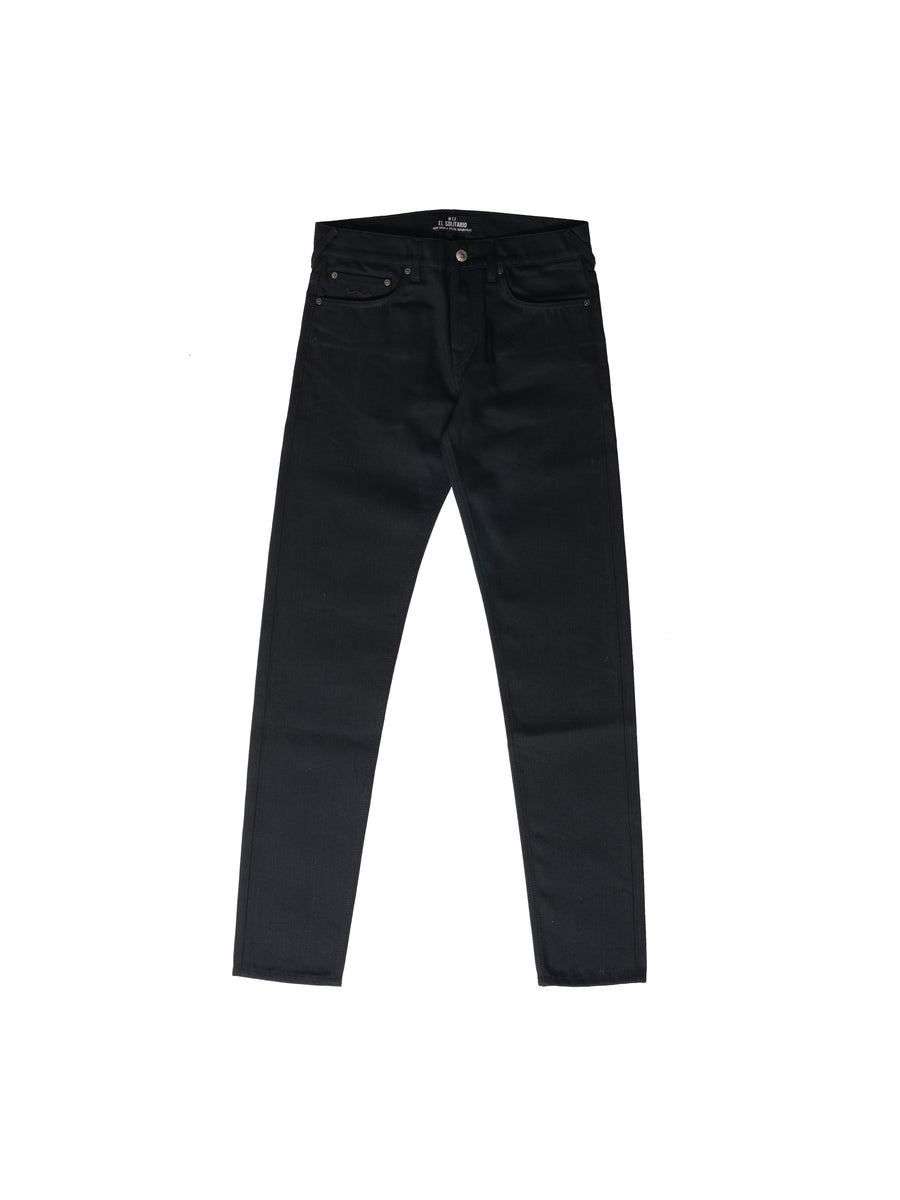 Impostor Skinny raw selvedge Denim Black | El Solitario