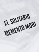 Load image into Gallery viewer, El Solitario Memento Mori T-Shirt. Logo
