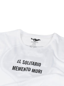 El Solitario Memento Mori T-Shirt. Detail Front