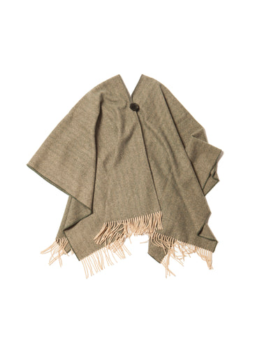 El Solitario Short Poncho Khaki