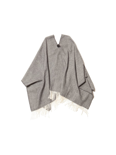 El Solitario Short Poncho Dark Grey