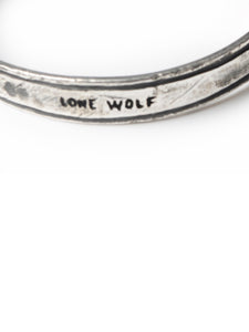 Lone Wolf Sterling Silver Bracelet x Ell Silver