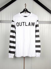 Load image into Gallery viewer, N.O.S. Outlaw L/S White T-Shirt
