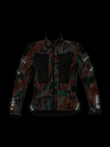 El Solitario Mowat Drystar® Camo Jacket X Alpinestars. Reflective Front