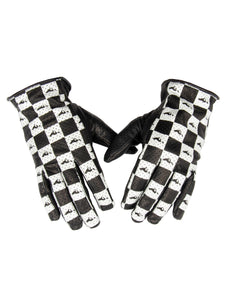 Wolf Checkers Summer Gloves