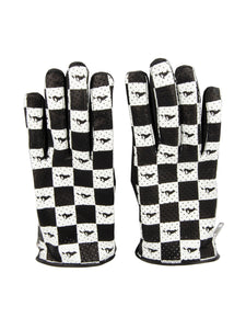 Wolf Checkers Summer Gloves