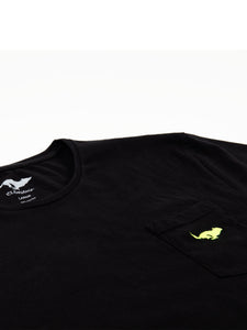 El Solitario ES-1 Black T-Shirt. Logo