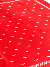 Load image into Gallery viewer, El Solitario Lobitos Red Silk Scarf
