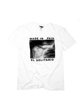 Load image into Gallery viewer, El Solitario Pain White T-Shirts. Front

