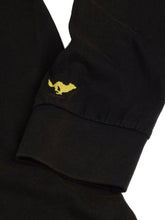 Load image into Gallery viewer, El Solitario Smiley Black Long Sleeve T-Shirt. Logo

