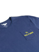 Load image into Gallery viewer, El Solitario World T-Shirt. Detail Front
