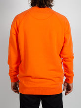 Load image into Gallery viewer, El Solitario WTF Orange Sweatshirt. Back Model
