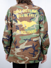 Load image into Gallery viewer, Lim.Ed. Outlaws Woodland Camo Jacket
